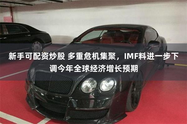 新手可配资炒股 多重危机集聚，IMF料进一步下调今年全球经济增长预期