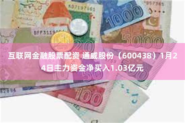 互联网金融股票配资 通威股份（600438）1月24日主力资